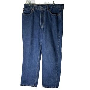 Levis 515 Jeans Women's Size 16 Blue Stretch Denim Capri Cropped Mid Rise‎ Y2K